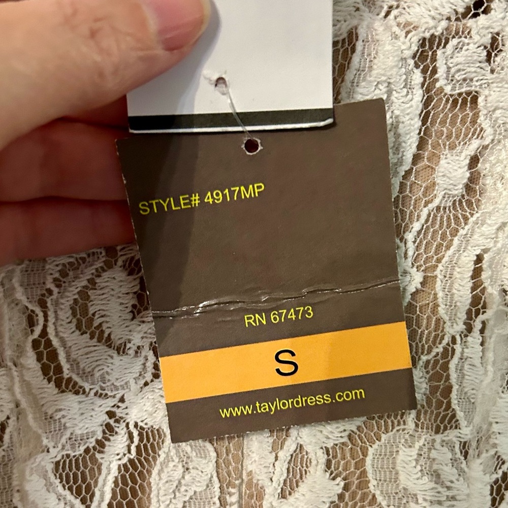 π A Pea in the Pod Taylor Lace Maternity Dress NWT size Small - Picture 11 of 14